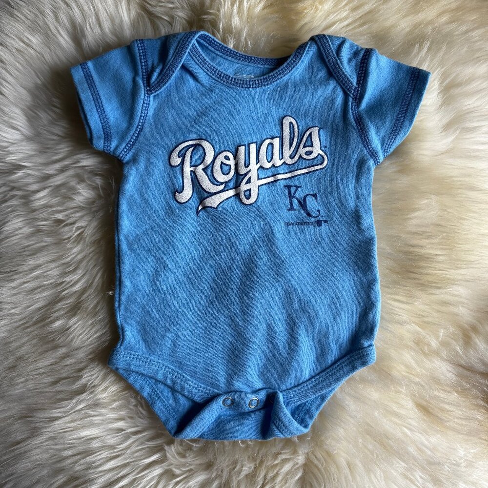 KC Royals Light Blue Onesie - 3-6 Month